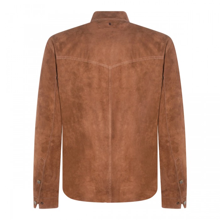 BROWN LEATHER JACKET 2