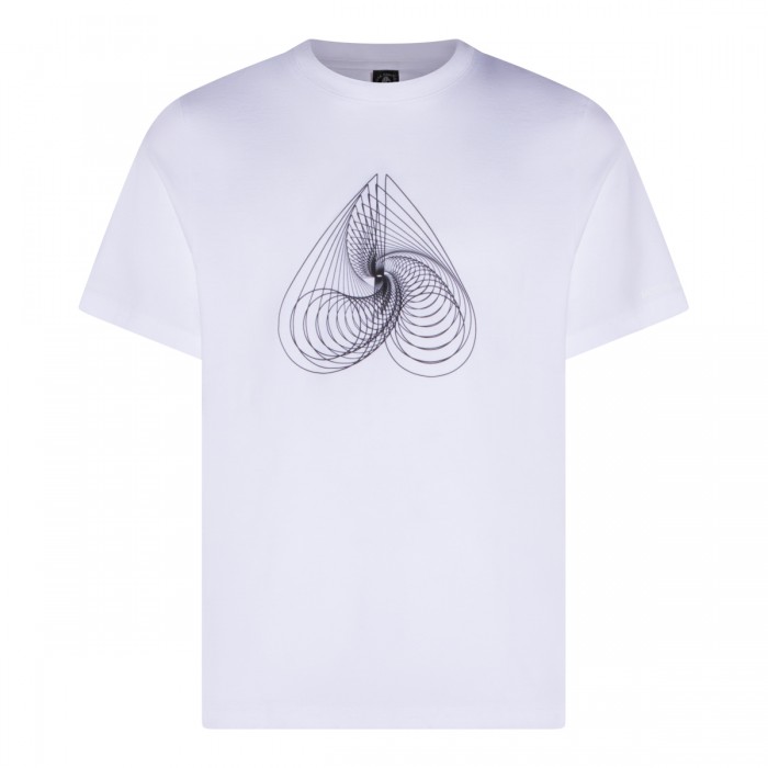 WHITE COTTON T-SHIRT
