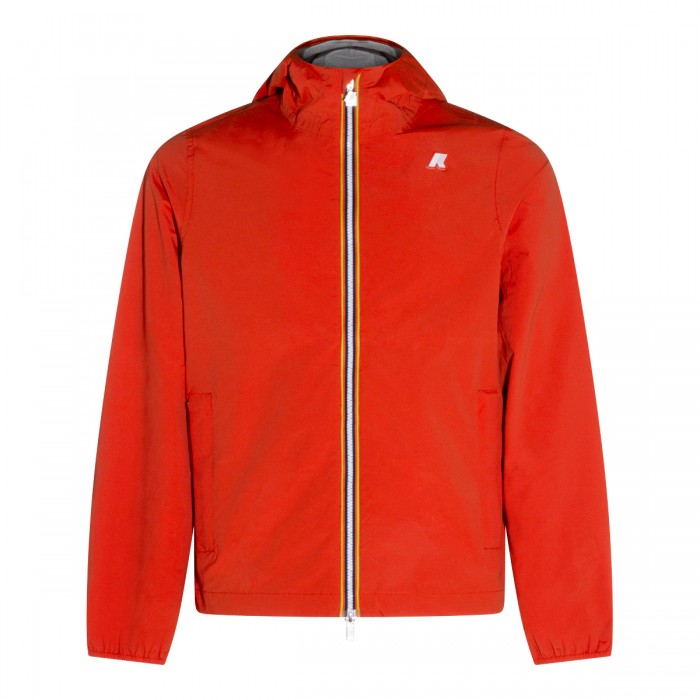 ORANGE BROWNISH CASUAL JACKET