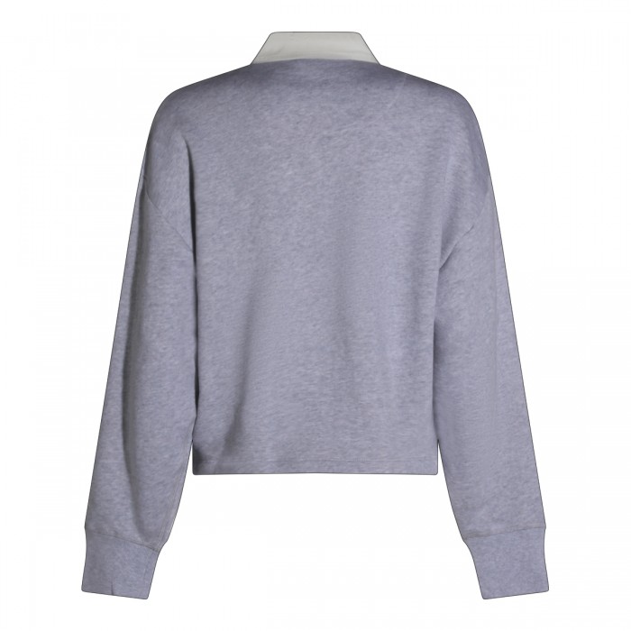 GREY COTTON SWEATSHIRT 2
