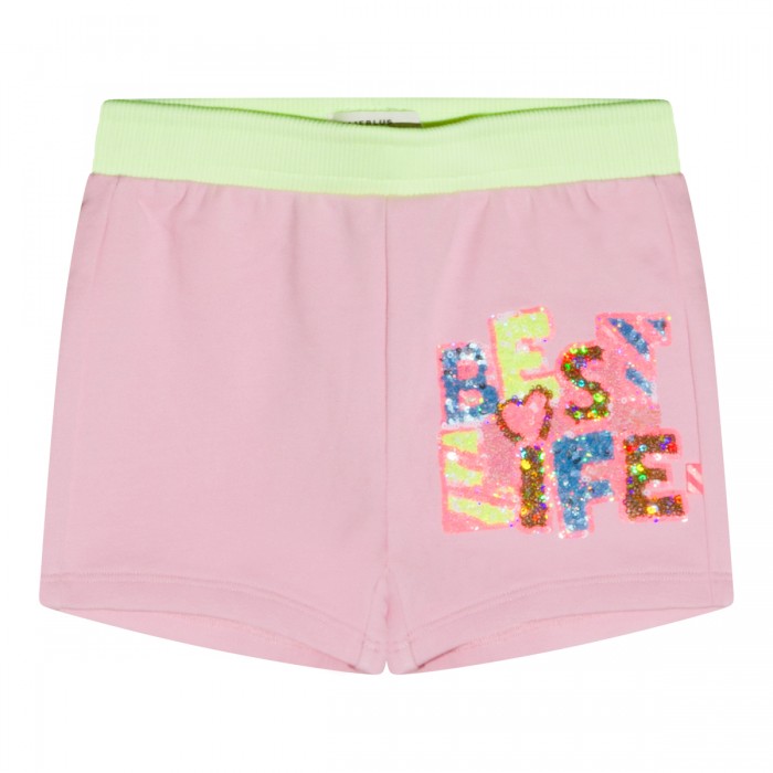 PINK COTTON SHORTS