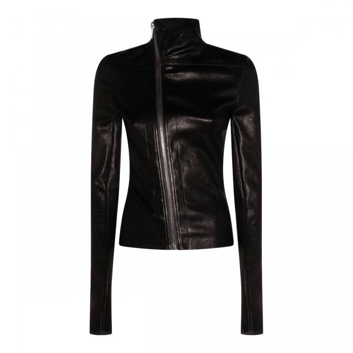 BLACK LEATHER JACKET