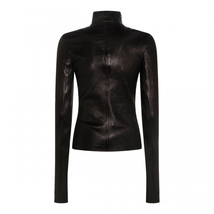 BLACK LEATHER JACKET 2