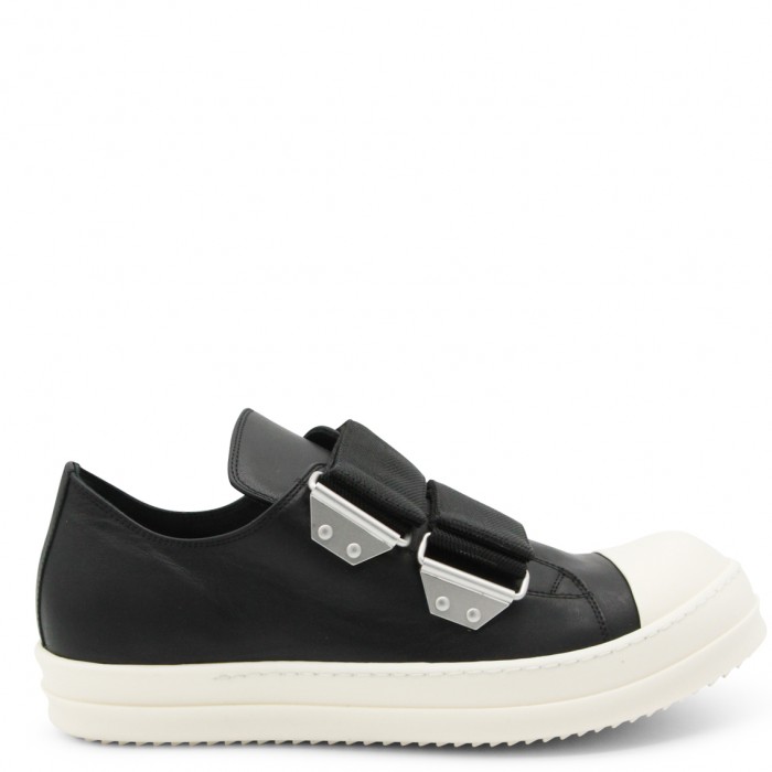 BLACK AND MILK LEATHER...