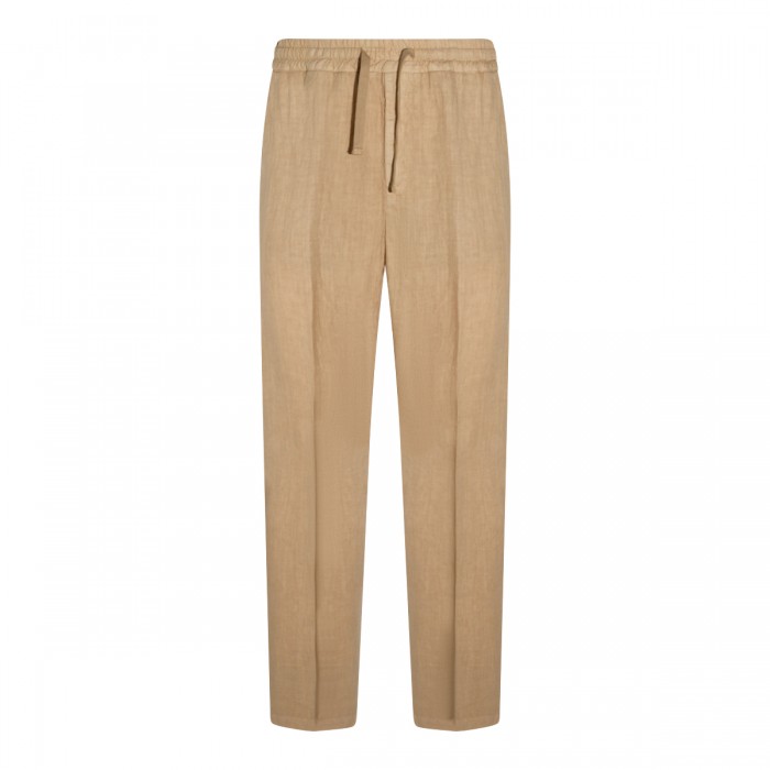 SAND LINEN PANT