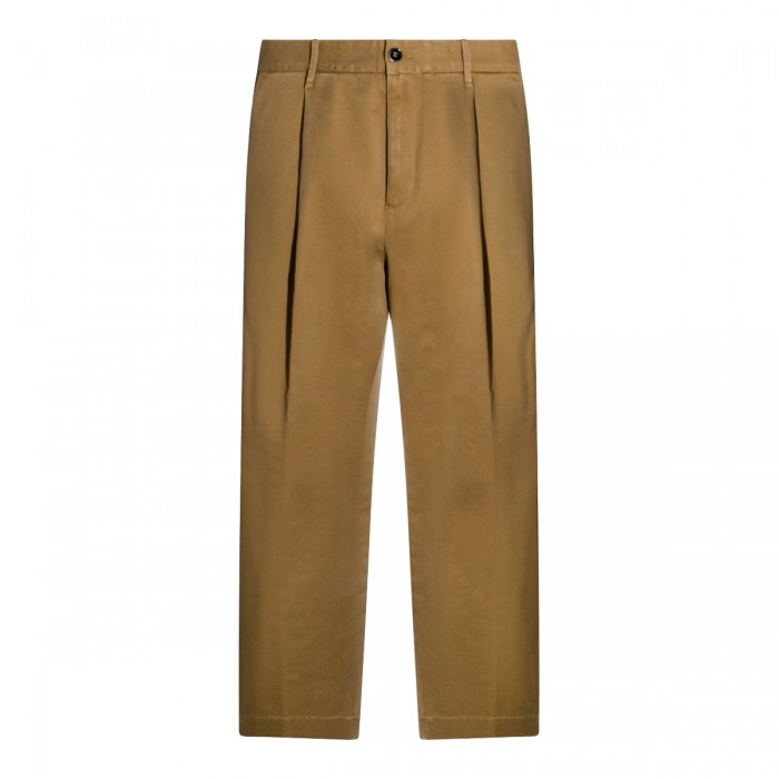 BROWN COTTON PANT