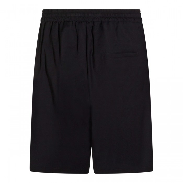 DARK NAVY VIRGIN WOOL SHORTS 2