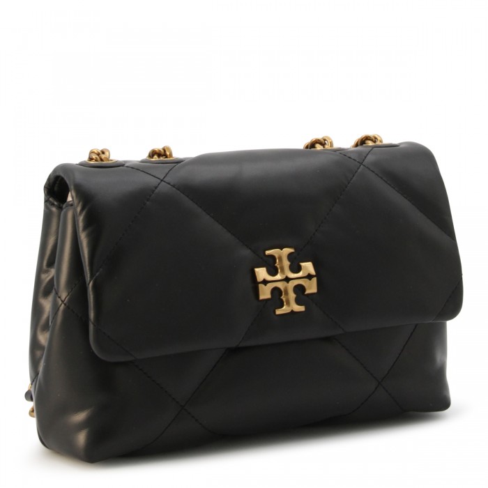 BLACK LEATHER SHOULDER BAG 2