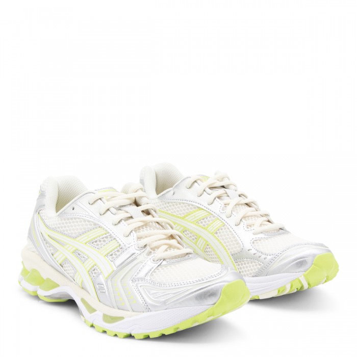 WHITE AND YELLOW KAYANO 14... 2
