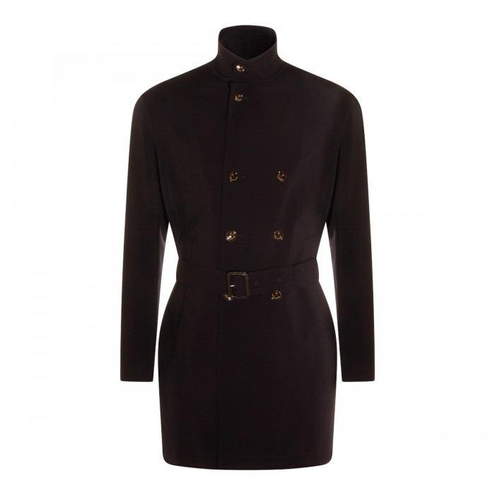 NAVY BLUE TRENCH COAT