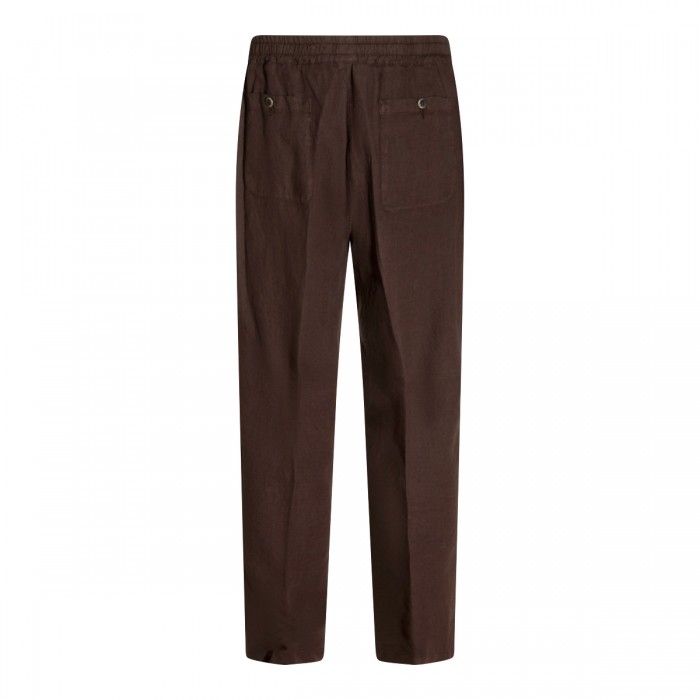 BROWN LINEN PANT 2