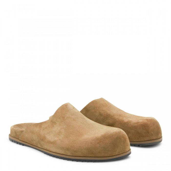 BROWN LEATHER SANDALS 2