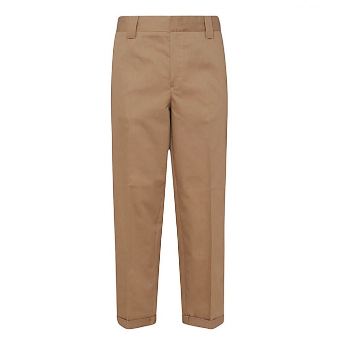 KHAHKI BEIGE COTTON PANTS