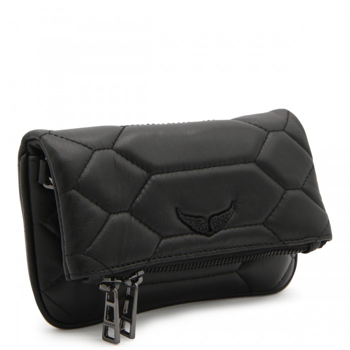 BLACK LEATHER NANO SHOULDER... 2