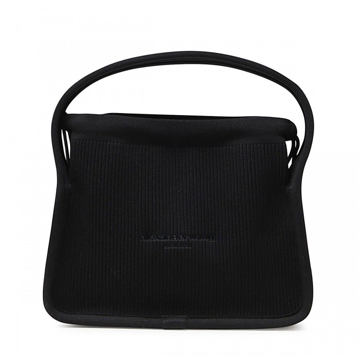 BLACK COTTON RYAN HANDBAG
