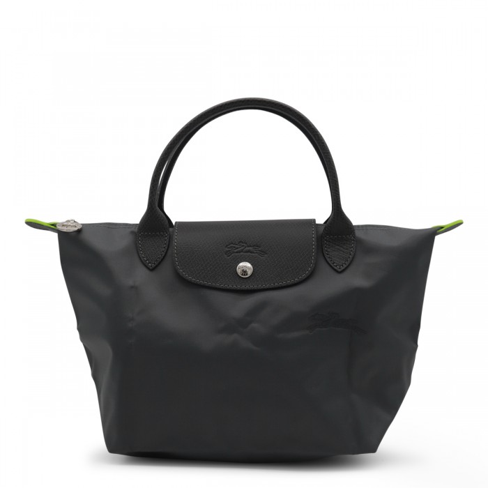 GREY LEATHER LE PLIAGE...