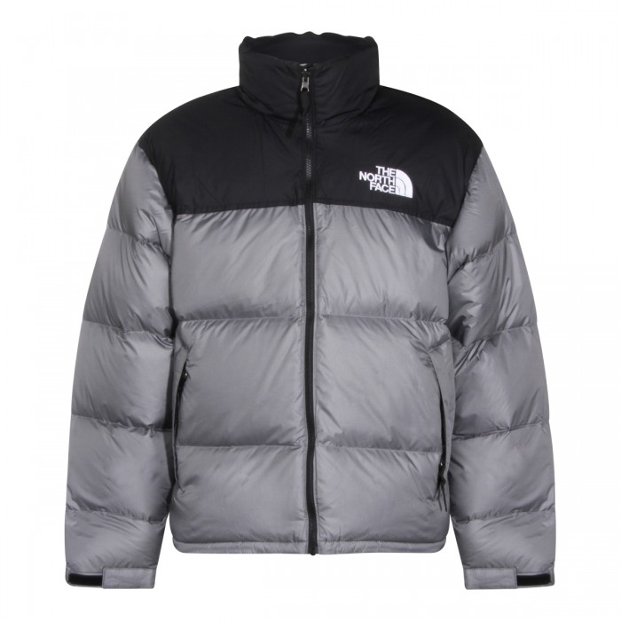 SMOKED PEARL NYLON DOWN JACKET
