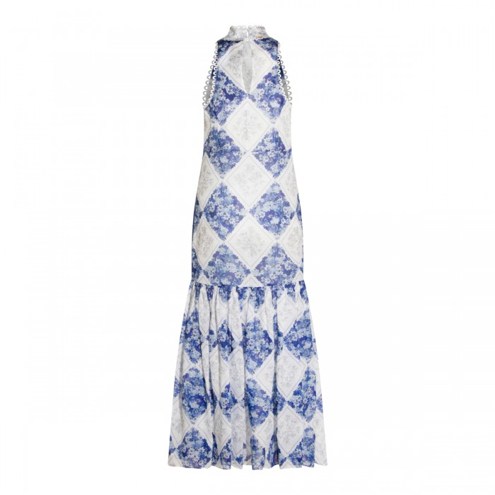 LIGHT BLUEE AND WHITE MAXI... 2
