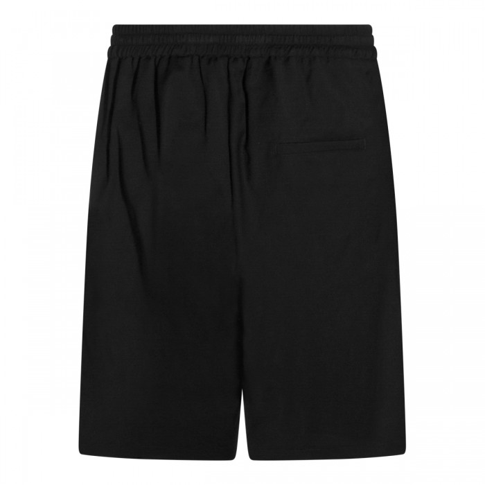 BLACK VIRGIN WOOL SHORT 2