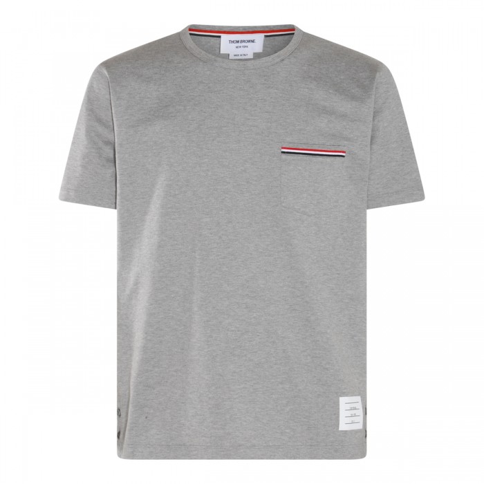 GREY COTTON T-SHIRT