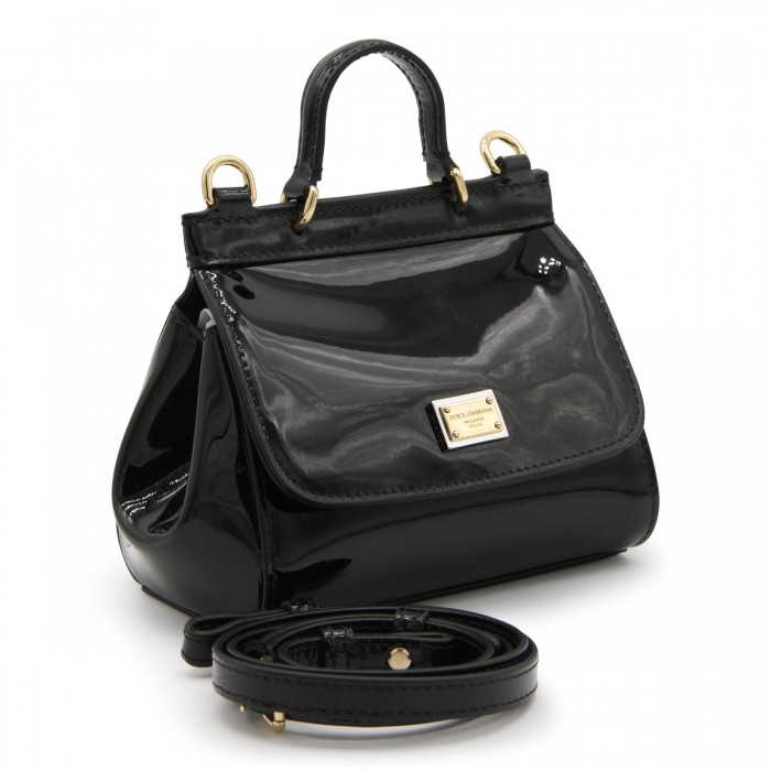 BLACK LEATHER SICILY TOP... 2