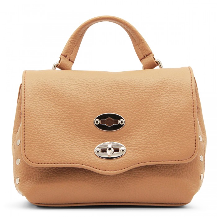 BROWN LEATHER DAILY POSTINA...