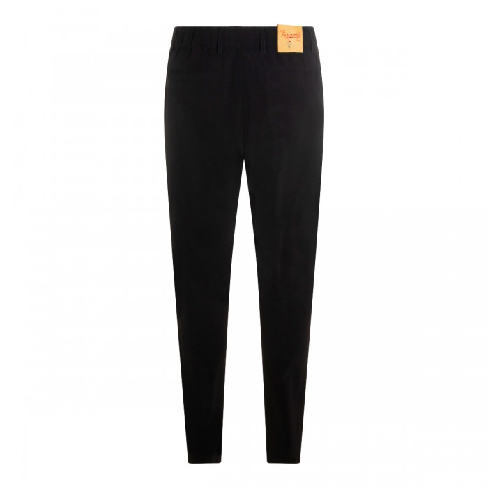 BLACK VIRGIN WOOL PANT 2
