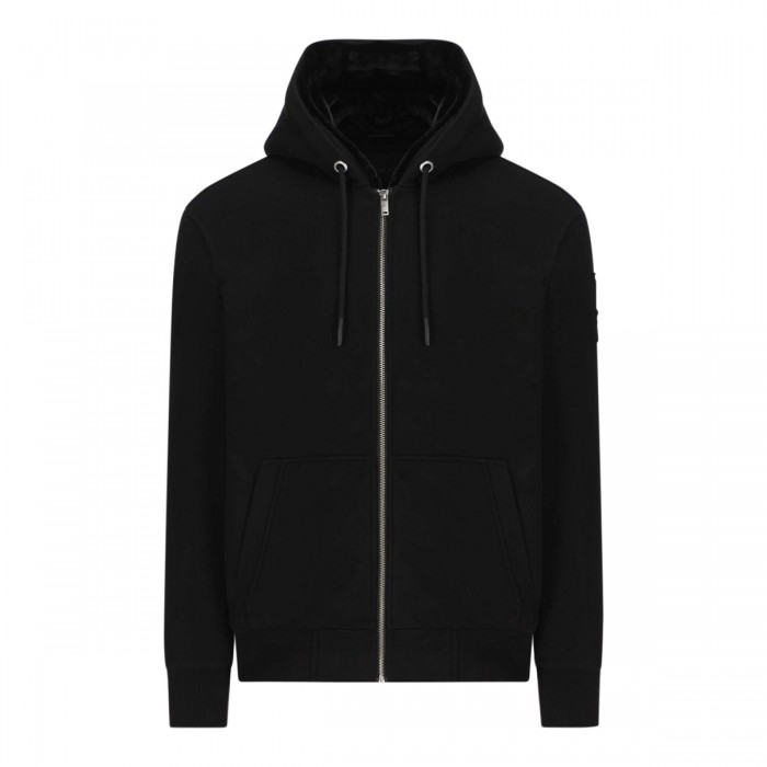 BLACK COTTON CASUAL JACKET