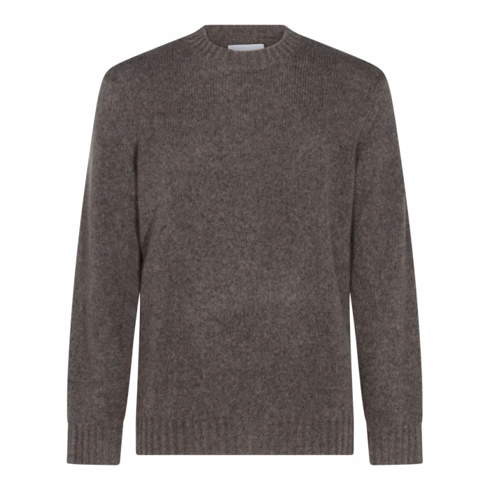 GREY WOOL KNITWEAR