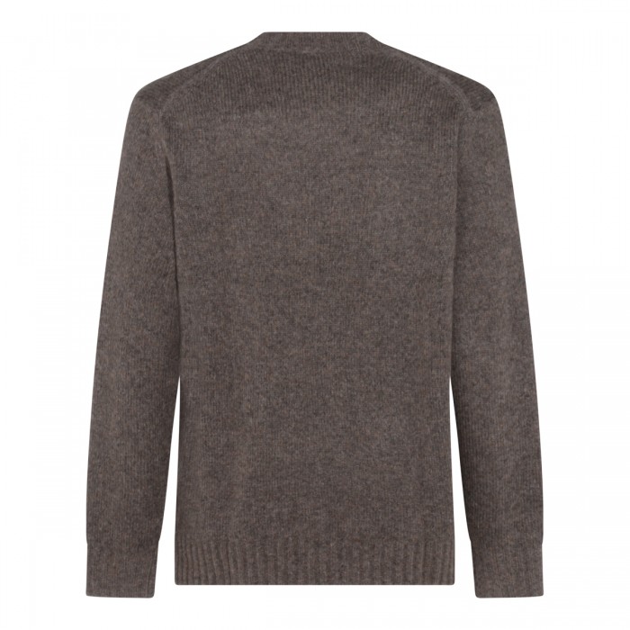 GREY WOOL KNITWEAR 2