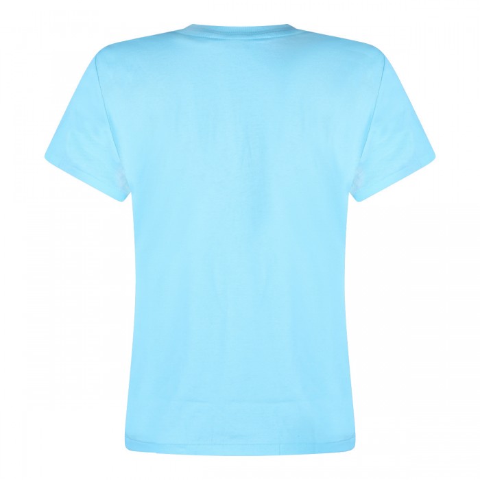 TURQUOISE COTTON T-SHIRT 2