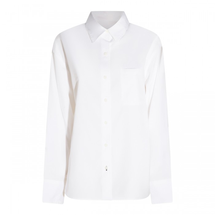 WHITE COTTON SHIRT