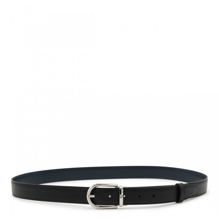 BLACK LEATHER BELT
