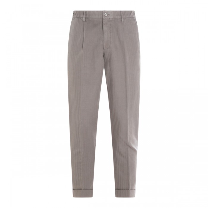 GREY COTTON PANTS