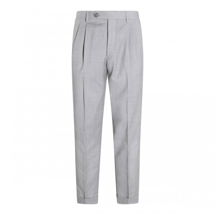 GREY COTTON PANTS