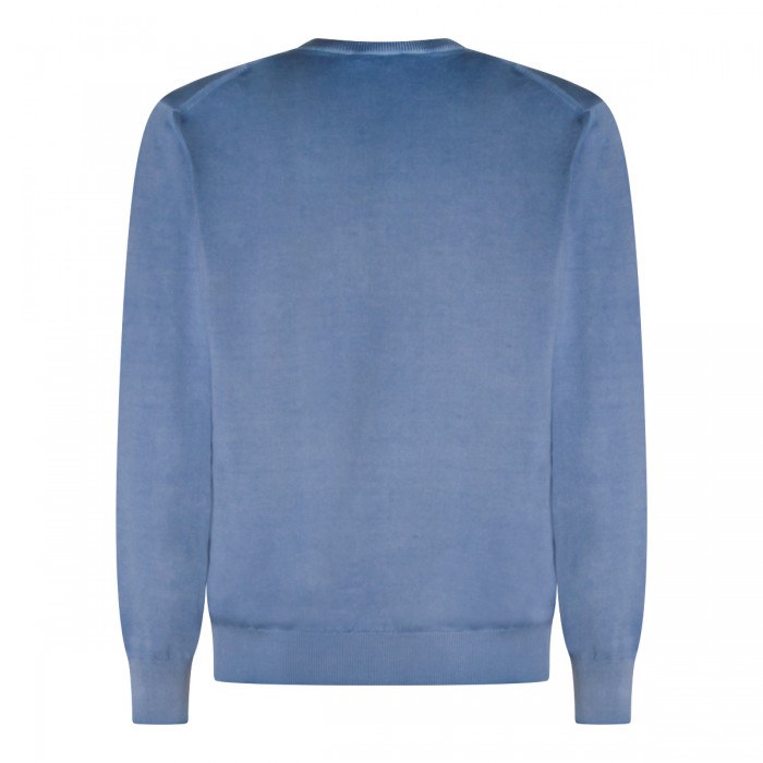 LIGHT BLUE COTTON KNITWEAR 2