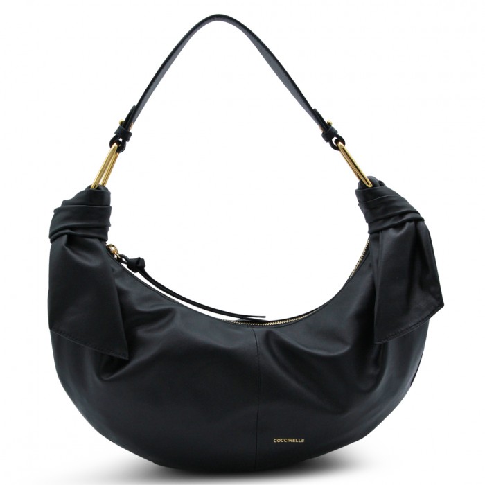 BLACK LEATHER FUROSHIKI...
