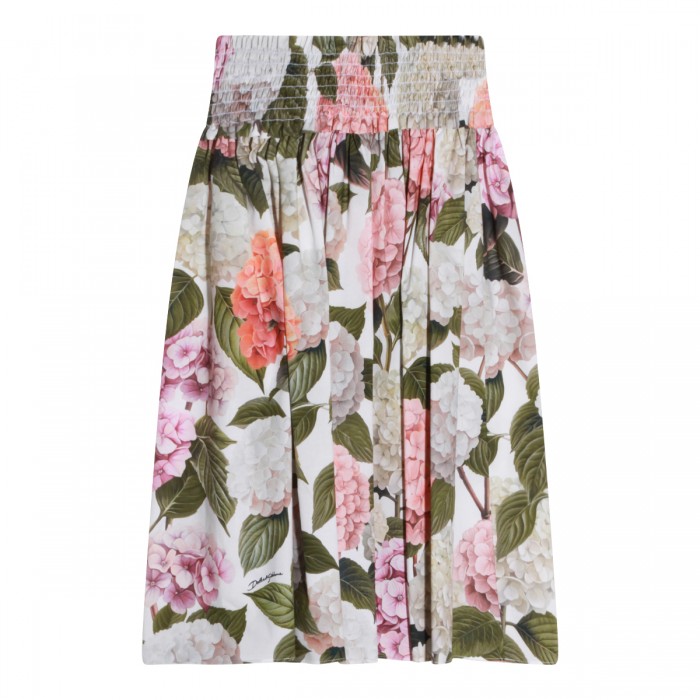 MULTICOLOR COTTON SKIRT