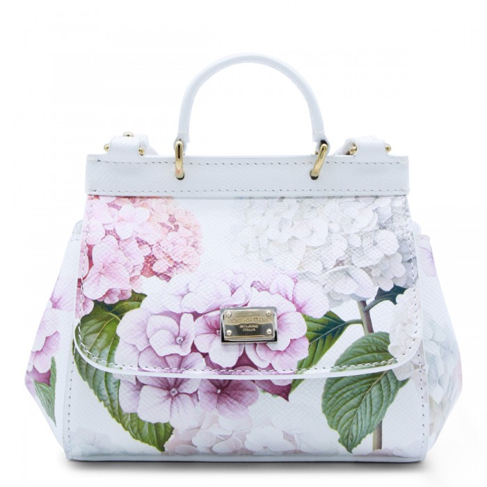 WHITE LEATHER SICILY TOP...