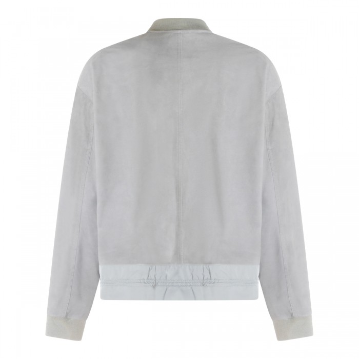 GREY LEATHER JACKET 2