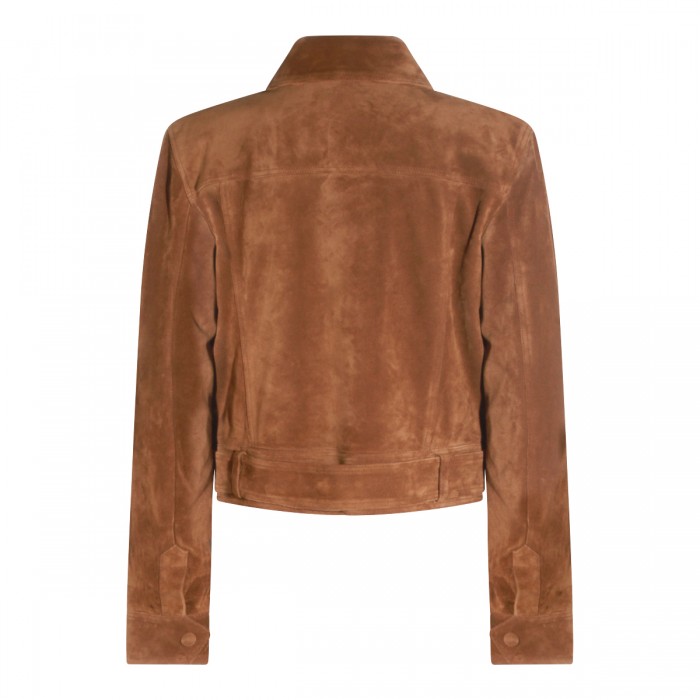 BROWN LEATHER JACKET 2