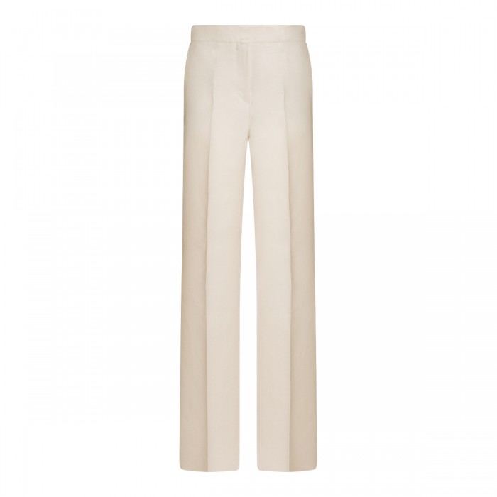 BEIGE LINEN PANTS