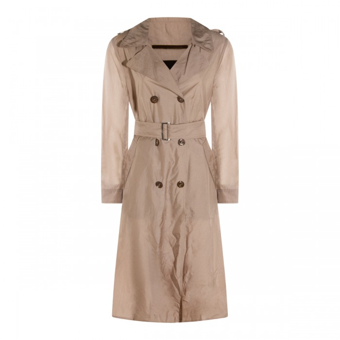 LIGHT BROWN TRENCH COAT