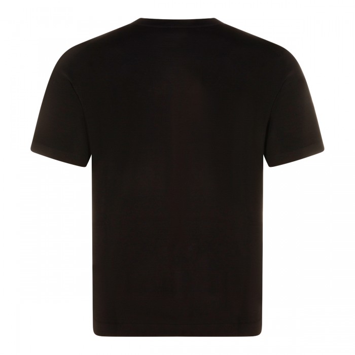 BLACK WOOL T-SHIRT 2