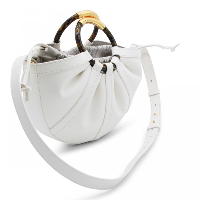 PEARL LEATHER TOP HANDLE BAG 2