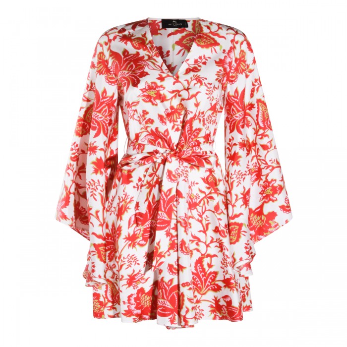 RED AND WHITE COTTON MINI...