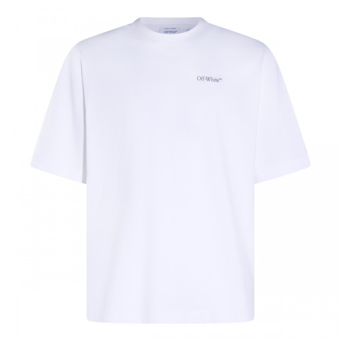 WHITE COTTON T-SHIRT