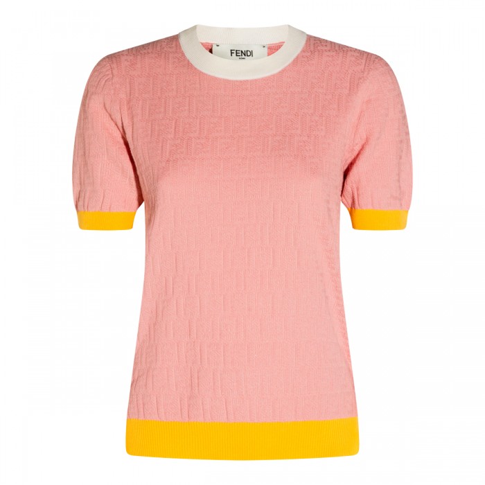 PINK COTTON KNITWEAR