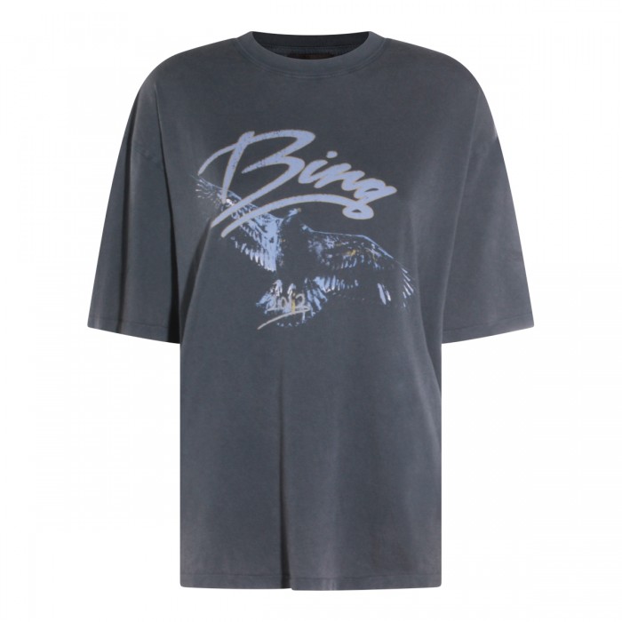 BLACK COTTON T-SHIRT