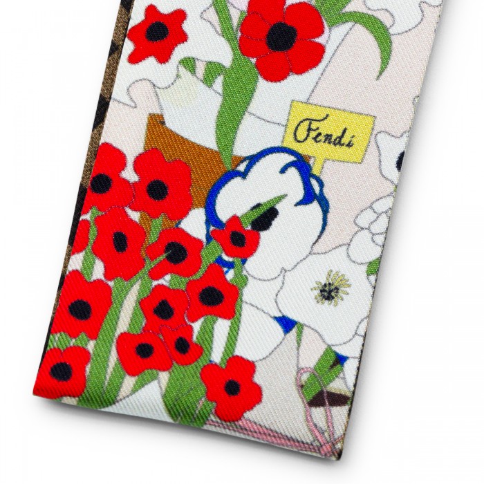 MULTICOLOR SILK BANDEAU 2